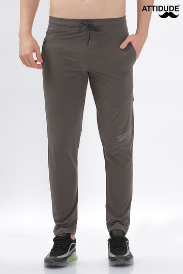 Vampire Grey Jogger Pants with Gray Adjustable Drawstring