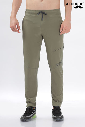 Light Olive Green Jogger Pants with Adjustable Drawstring