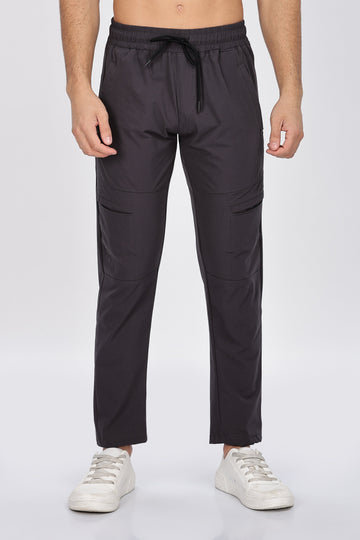 Dark Grey Cargo Trackpant