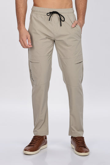 Beige Casual Trackpant for Everyday Comfort