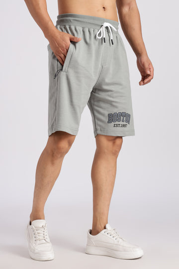 Green Boston Loop Knit shorts (Article B0040)