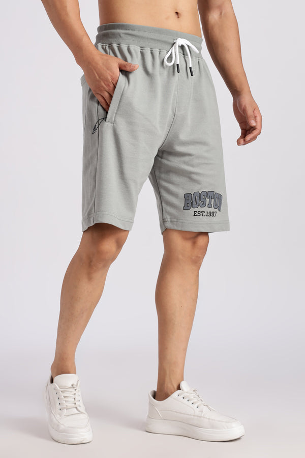 Green Boston Loop Knitted Shorts