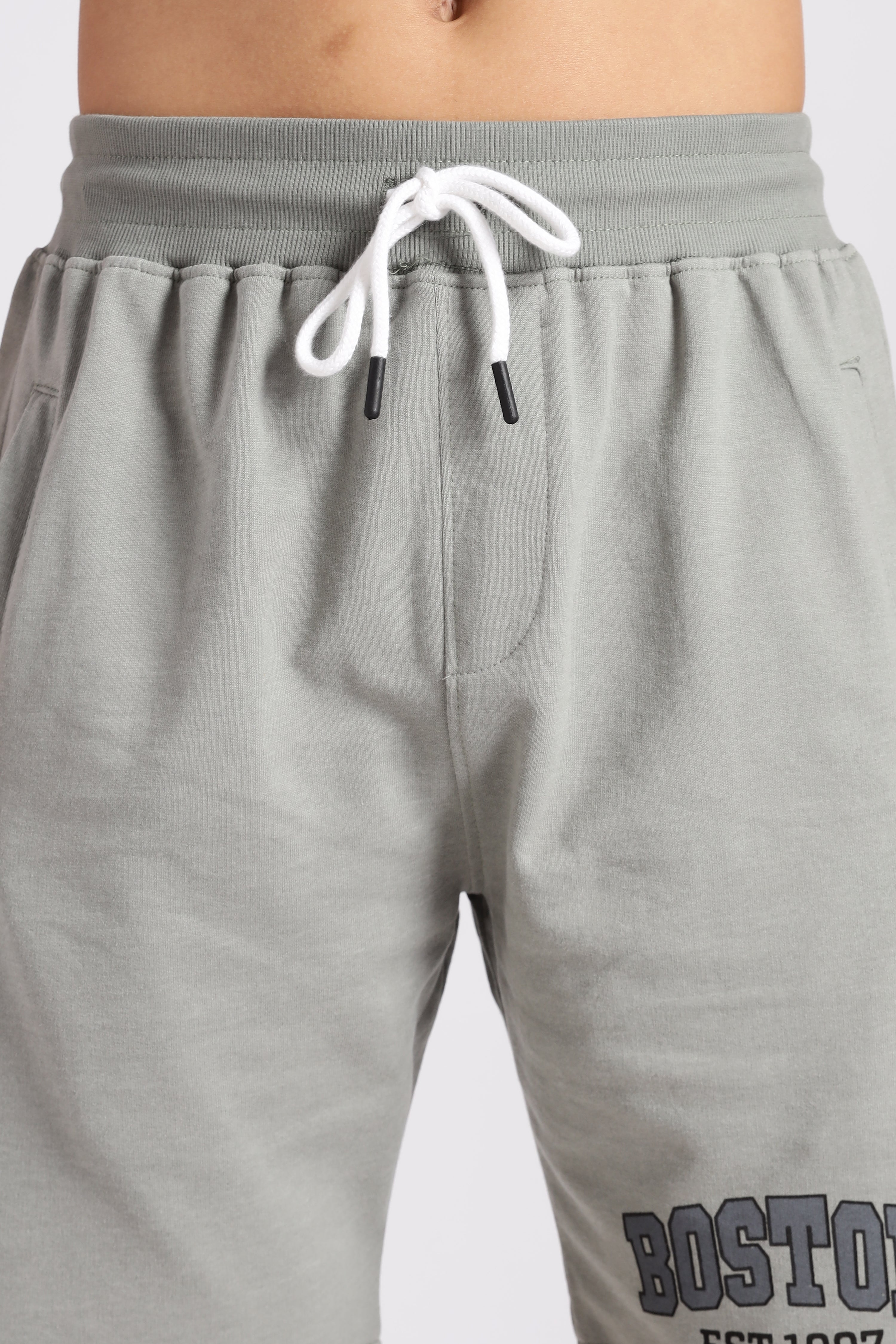 Green Boston Loop Knitted Shorts