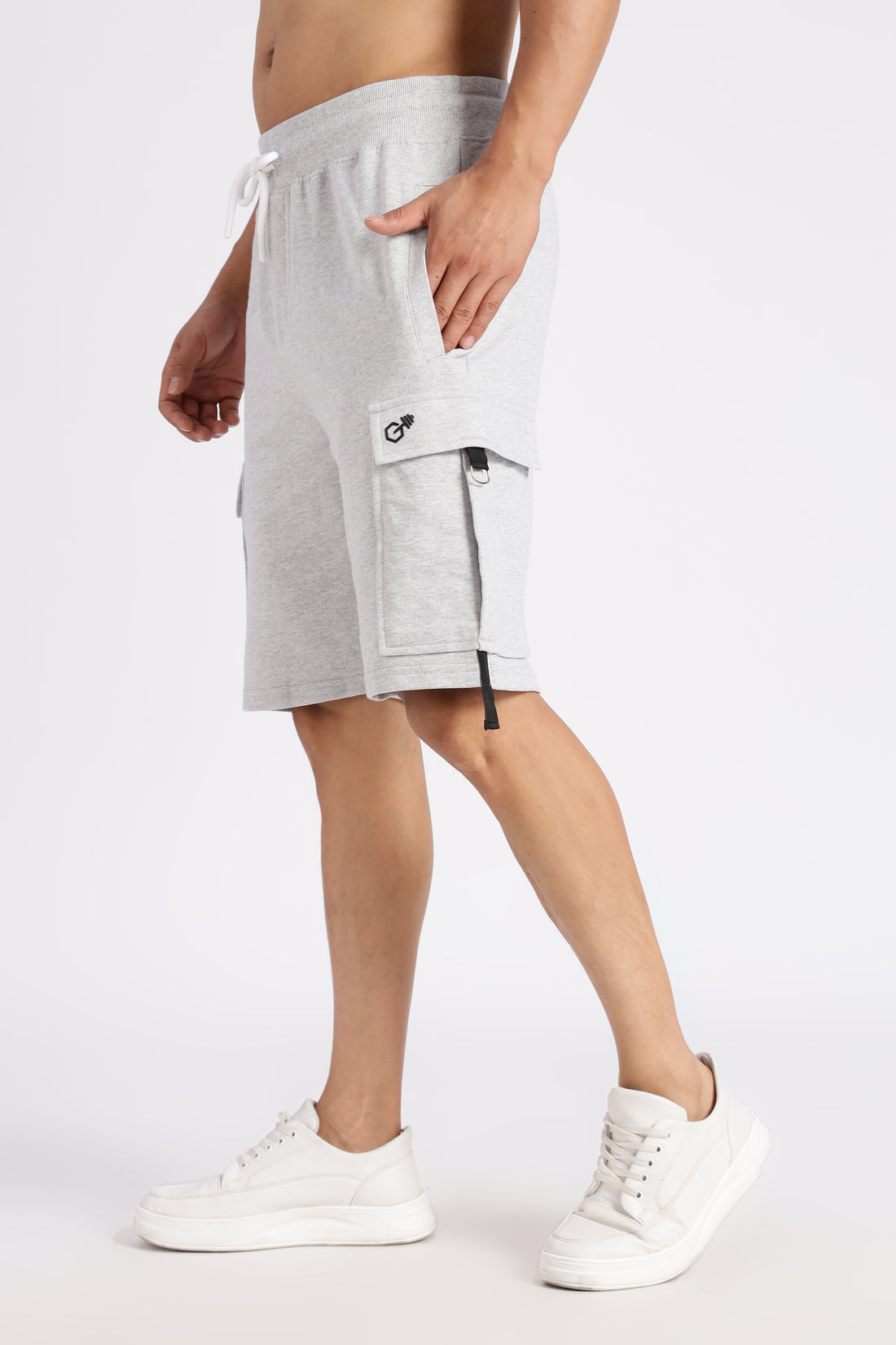 Off White Loop Knit Cargo shorts (Article B0041)