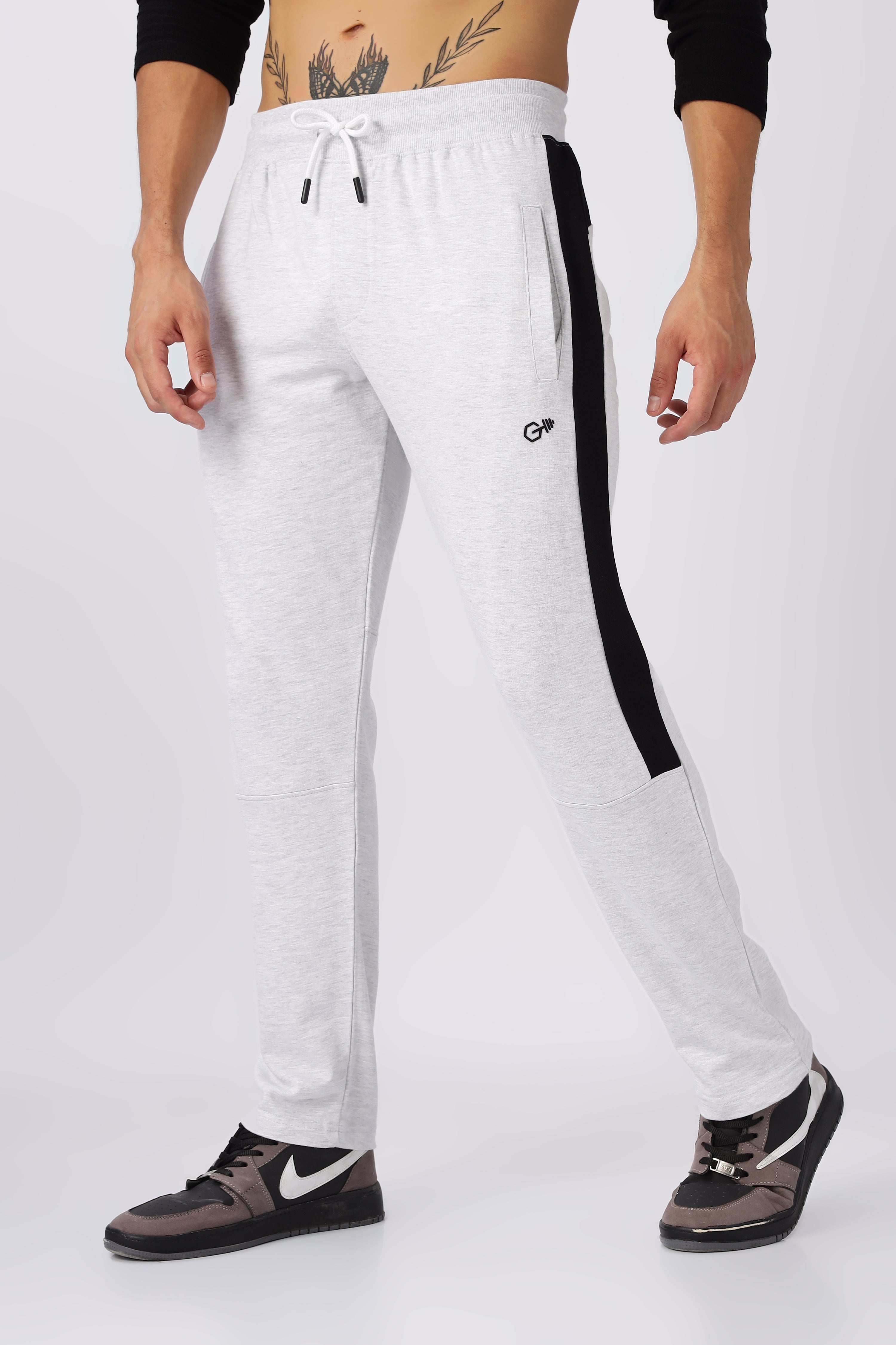 Off-White Mid Rise Gymvampyr Track Pants