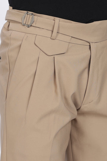 Single Gurkha Tailored Pants – Brown