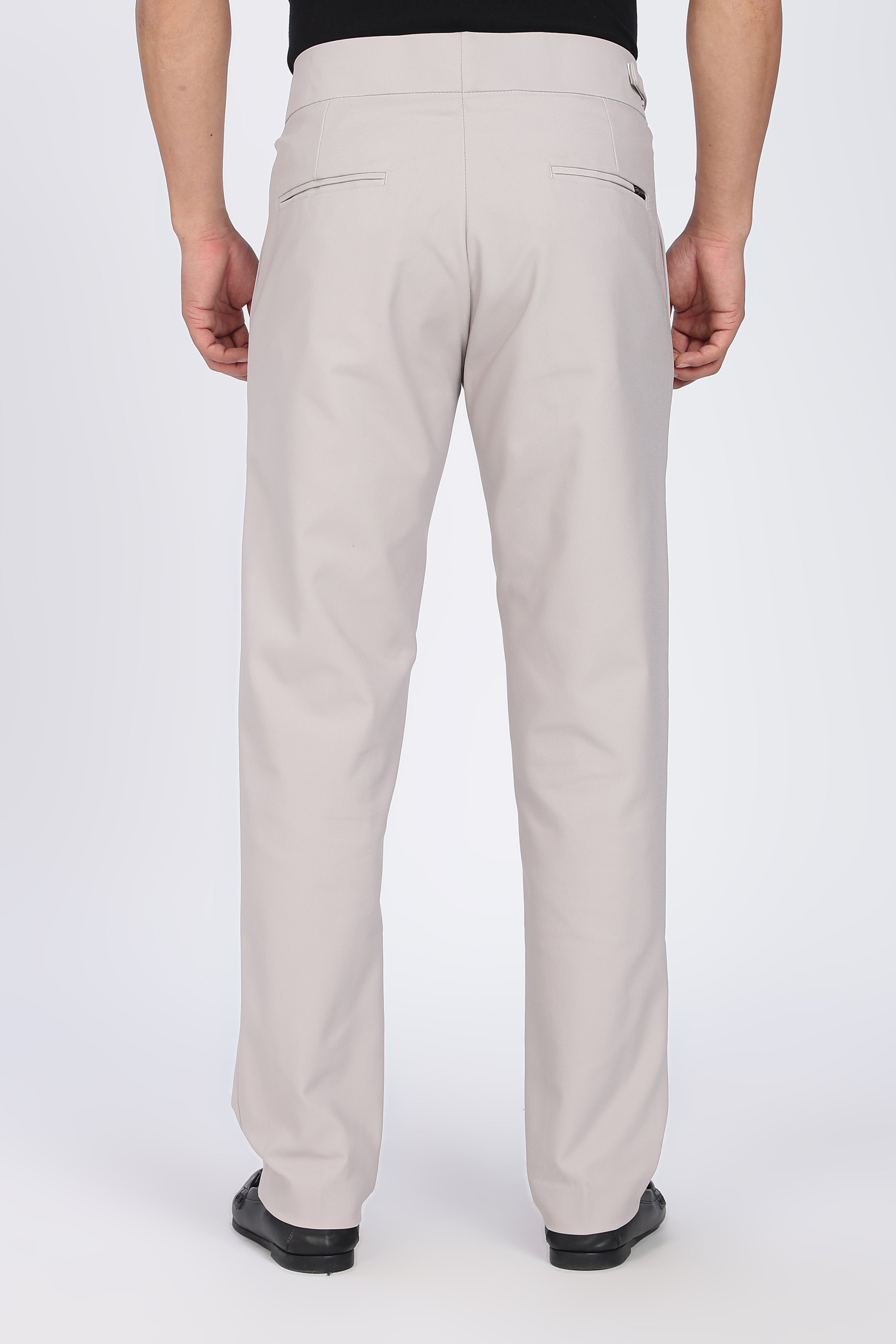 Single Gurkha Tailored Pants – Light Grey