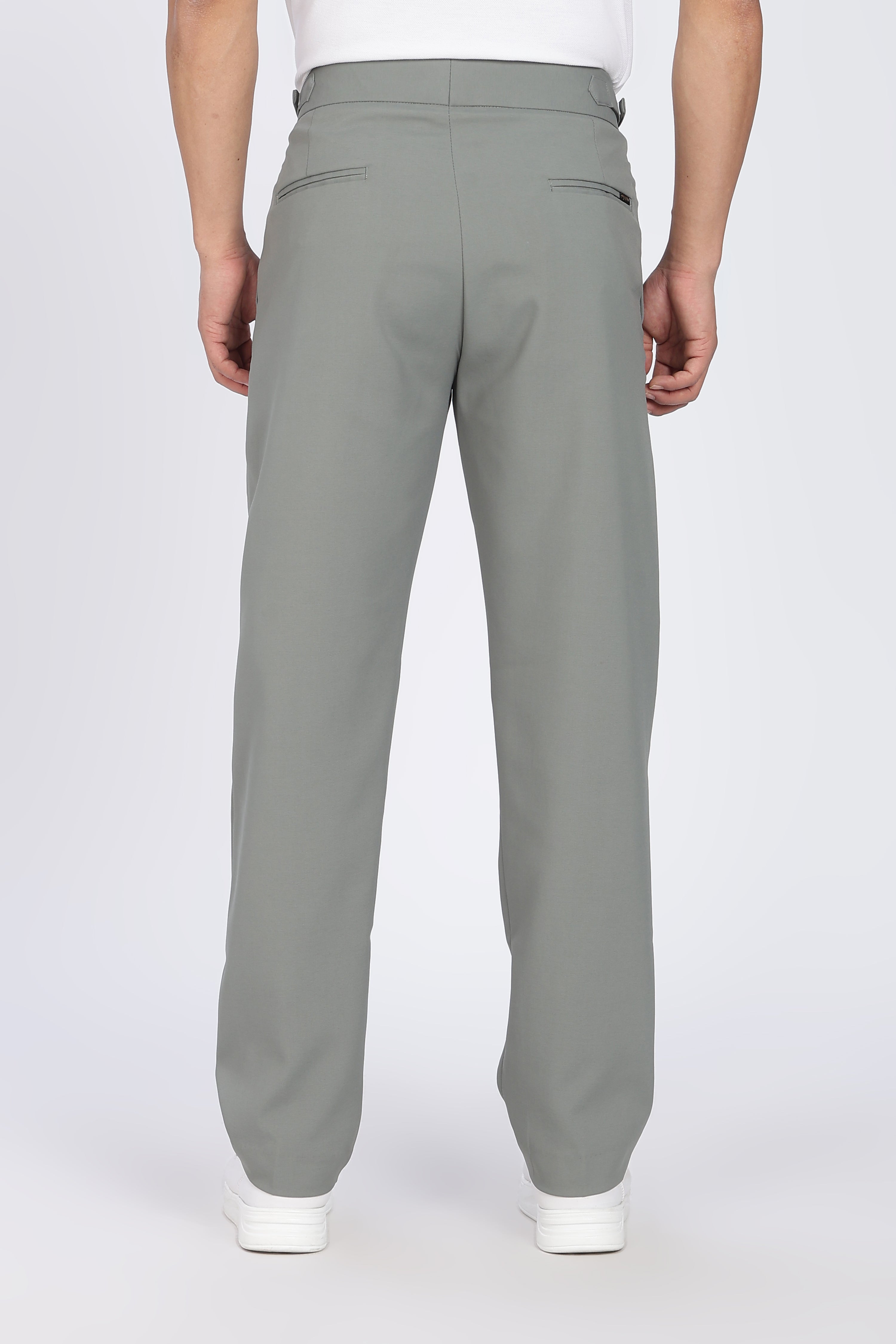Double Gurkha Tailored Pants – Sage Green
