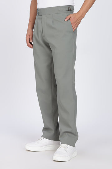 Double Gurkha Tailored Pants – Sage Green