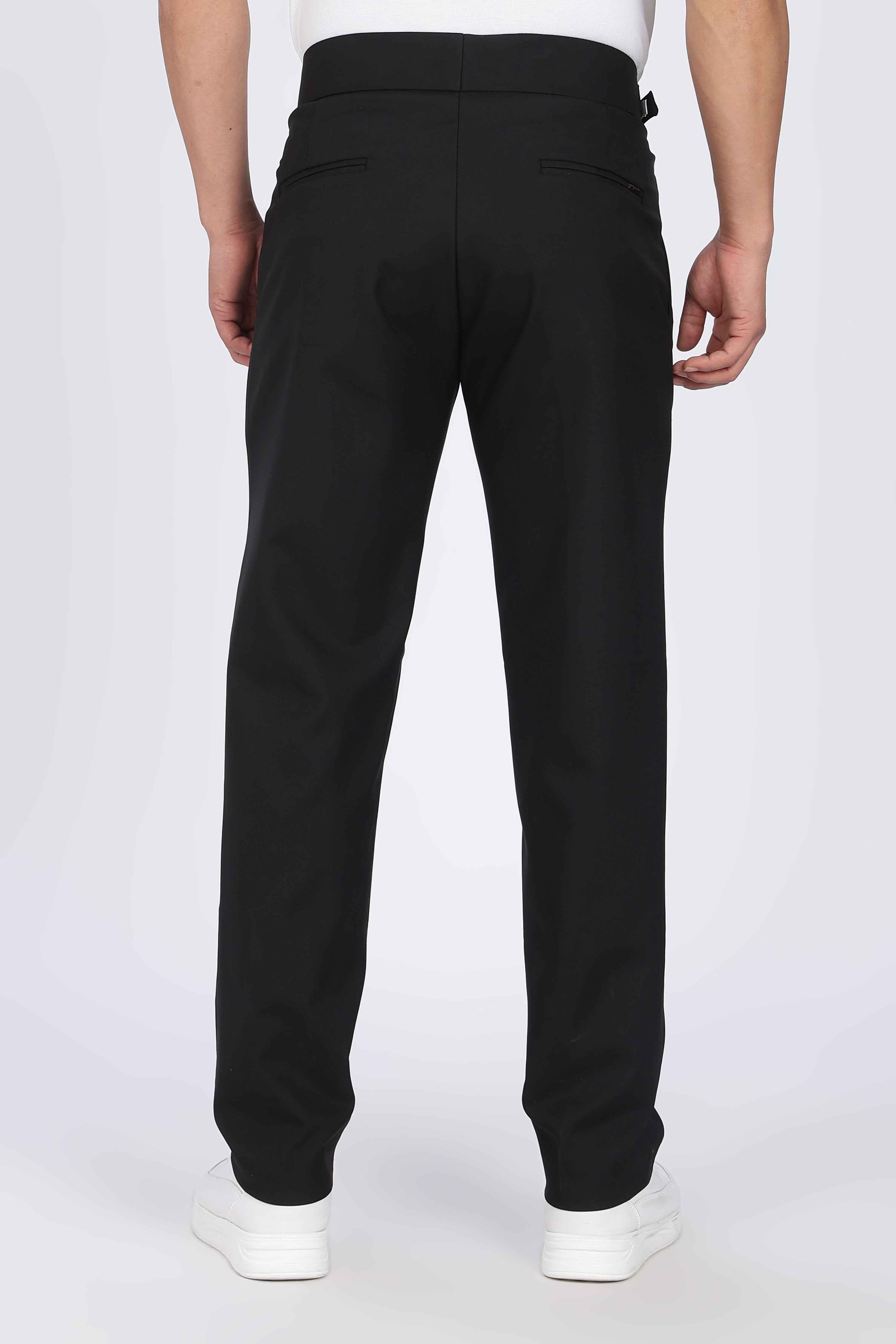 Single Gurkha Tailored Pants – Black