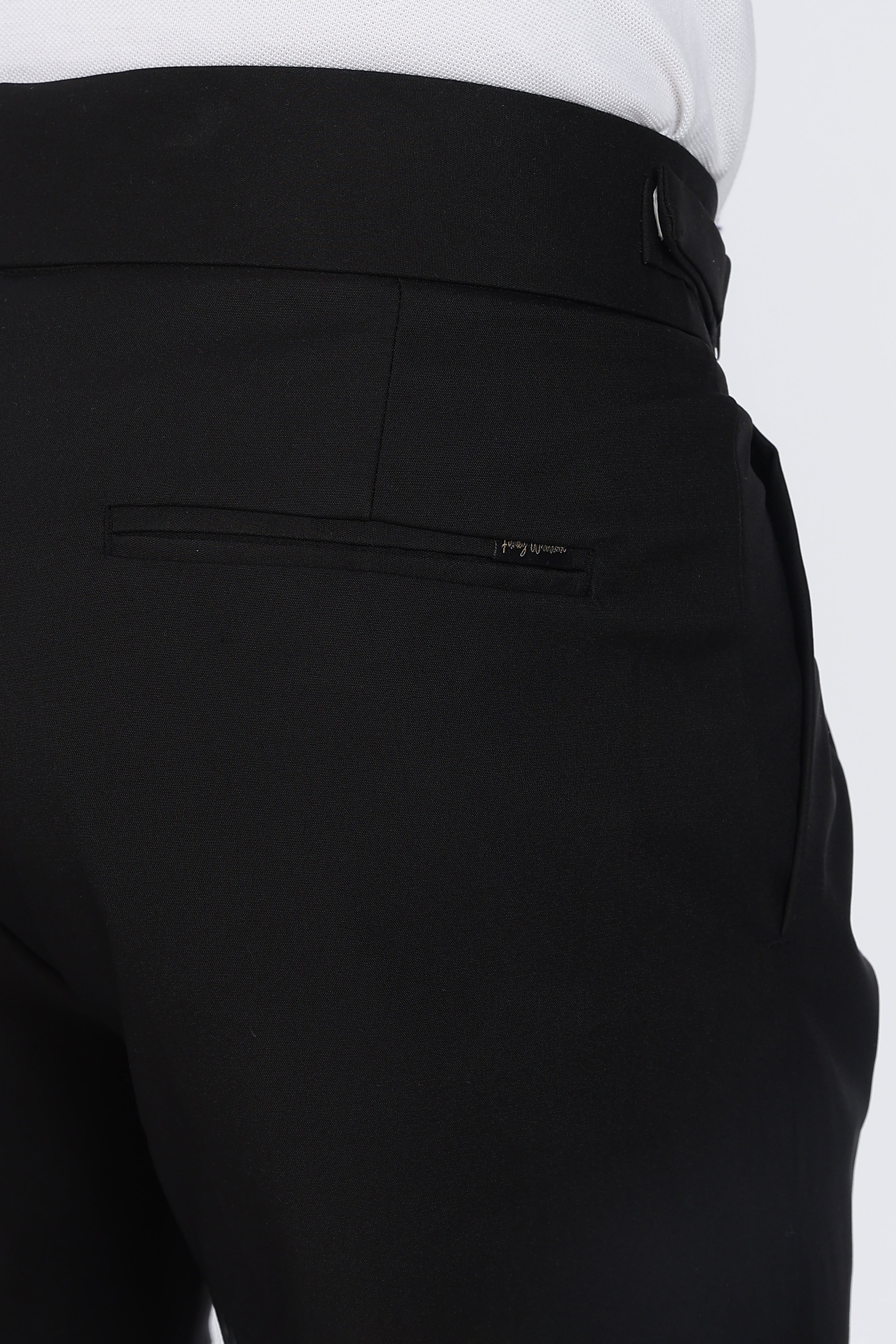 Single Gurkha Tailored Pants – Black