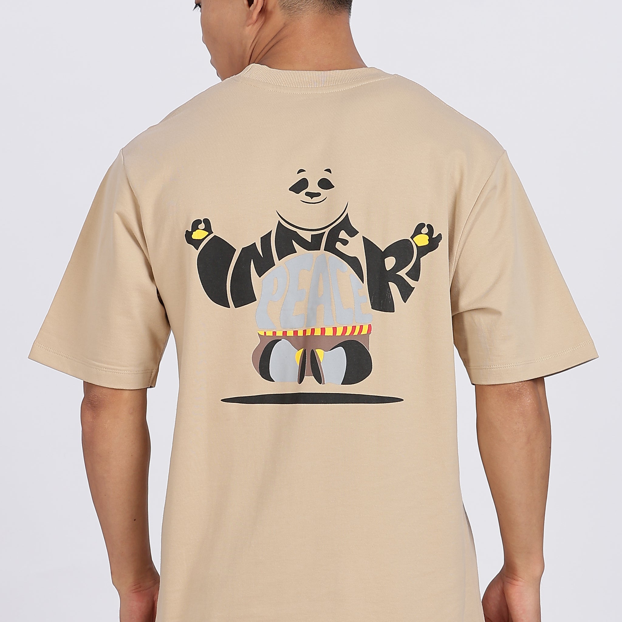 Inner Peace Sandal Drop Shoulder T-Shirt (Article B0289)