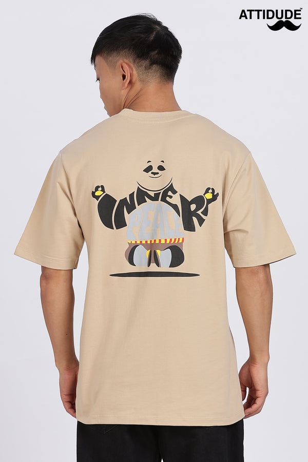 Inner Peace Sandal Drop Shoulder T-Shirt