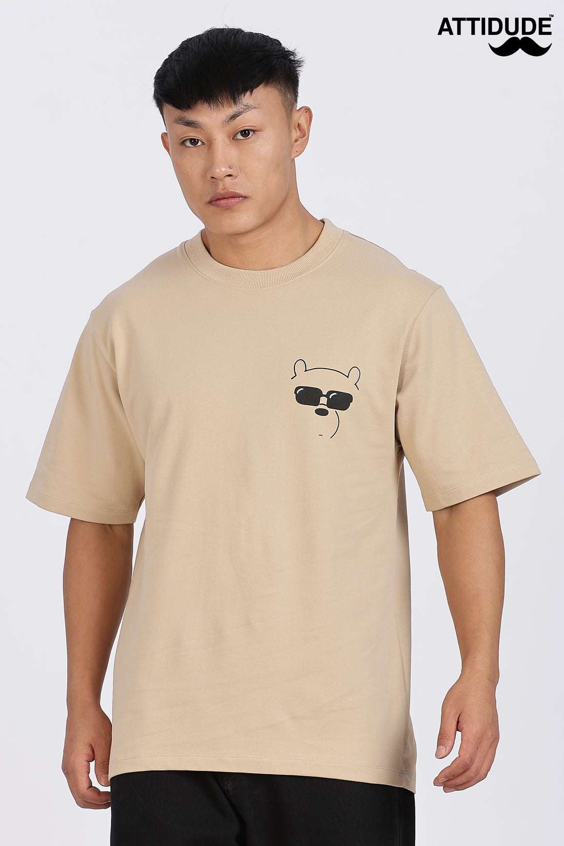 Inner Peace Sandal Drop Shoulder T-Shirt (Article B0289)