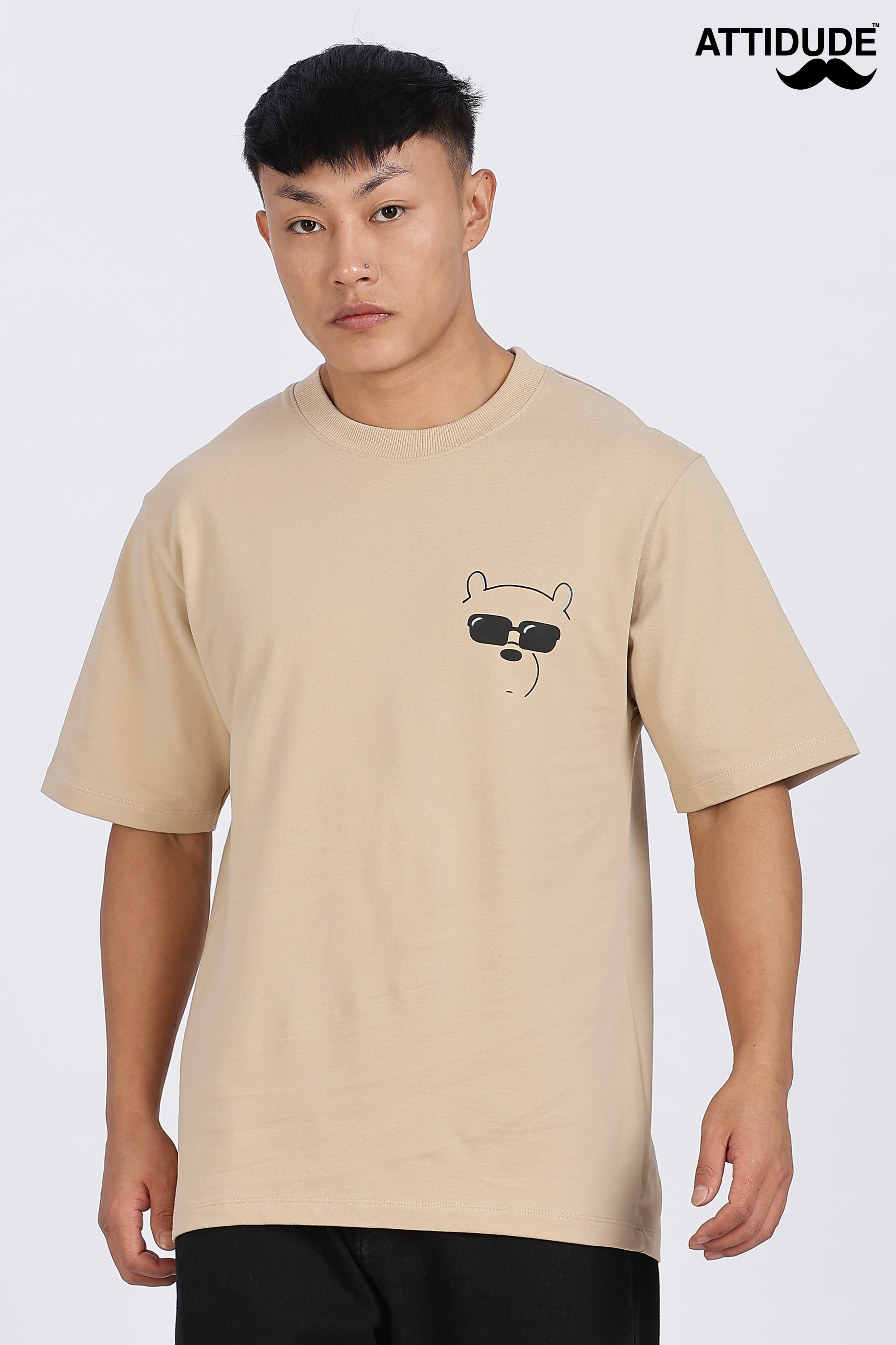 Inner Peace Sandal Drop Shoulder T-Shirt