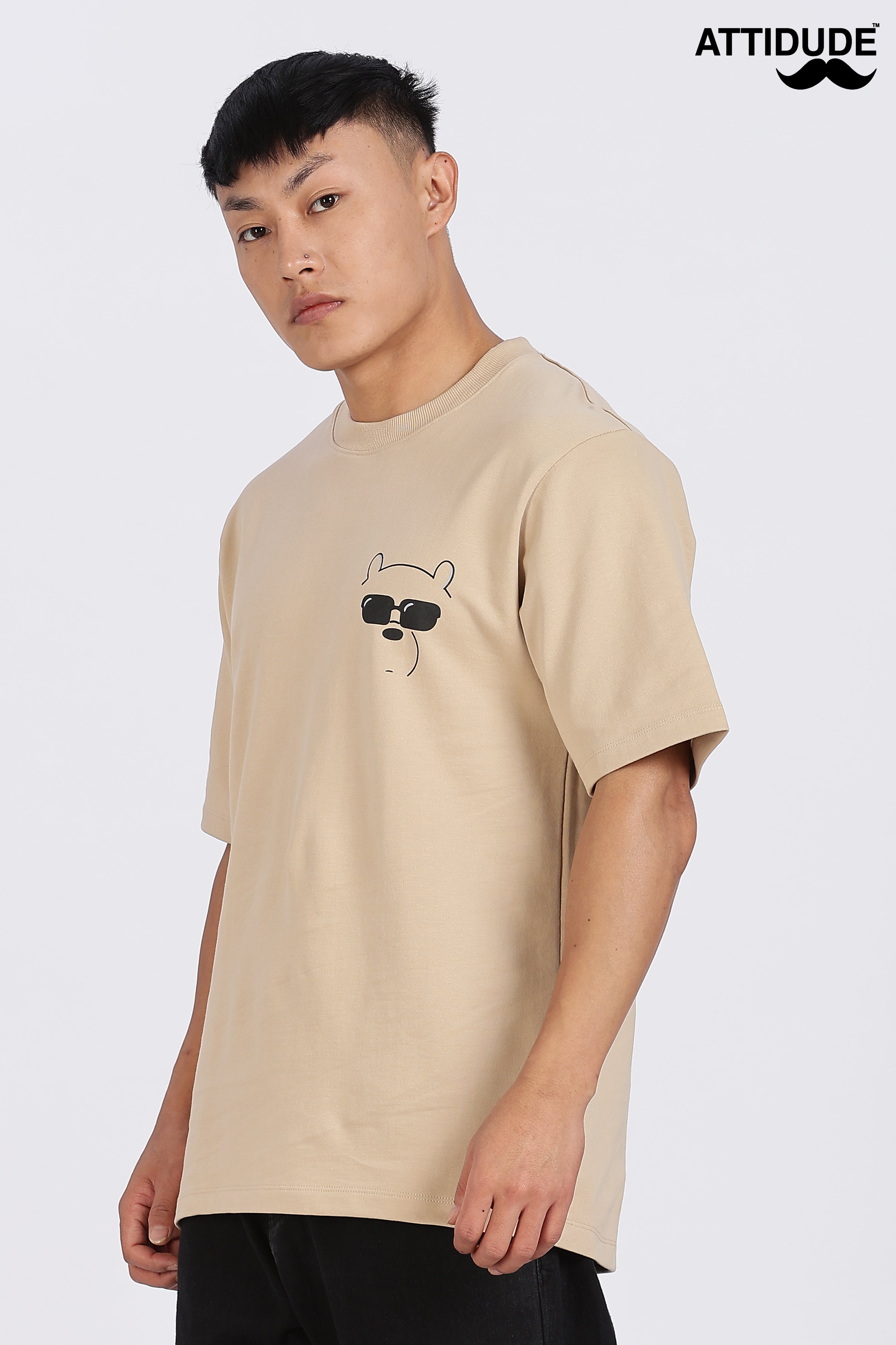 Inner Peace Sandal Drop Shoulder T-Shirt