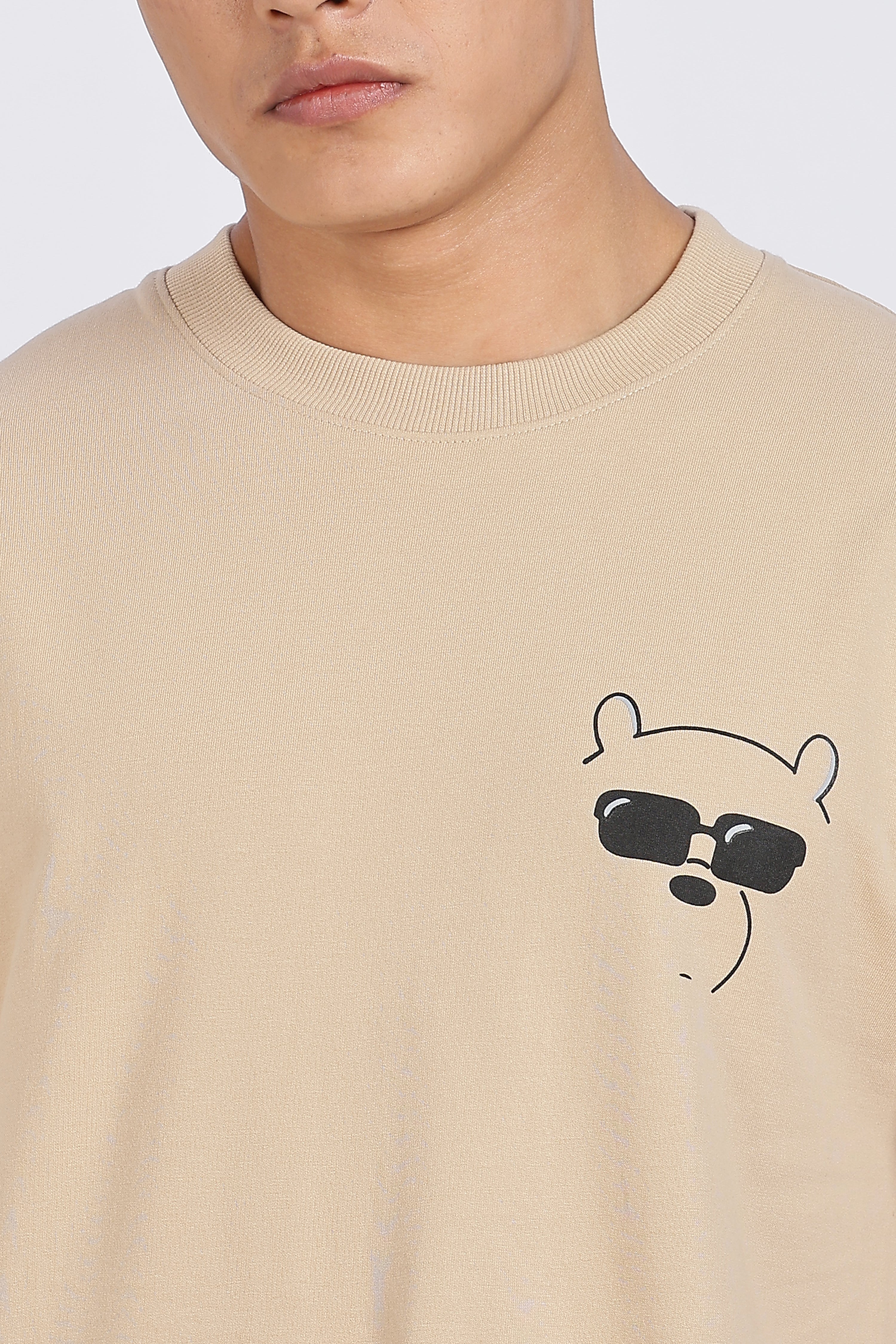 Inner Peace Sandal Drop Shoulder T-Shirt