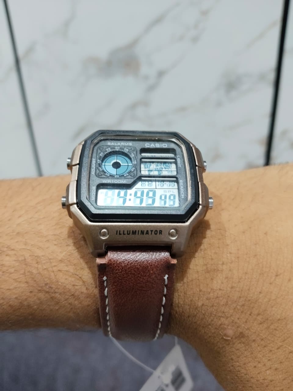 Casio Royale Brown & Rose Gold (Article B2760)