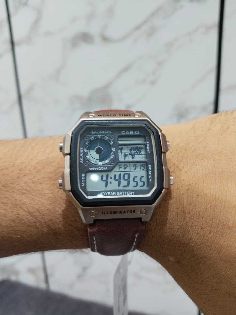 Casio Royale Brown & Rose Gold (Article B2760)