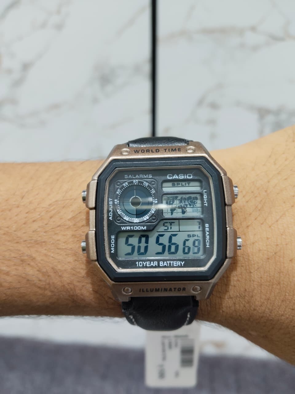 Casio Royale Black & Rose Gold (Article B2760)