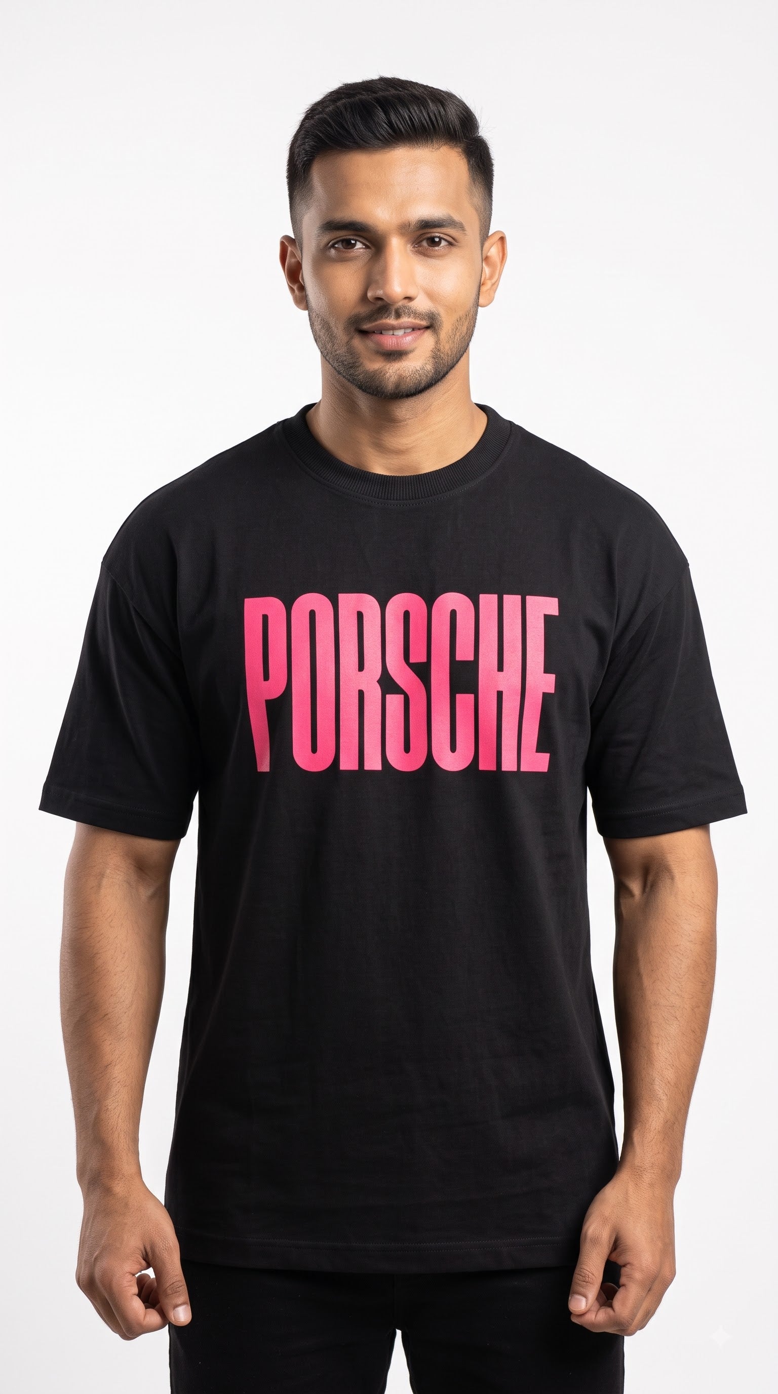 Porche Printed Drop Shoulders