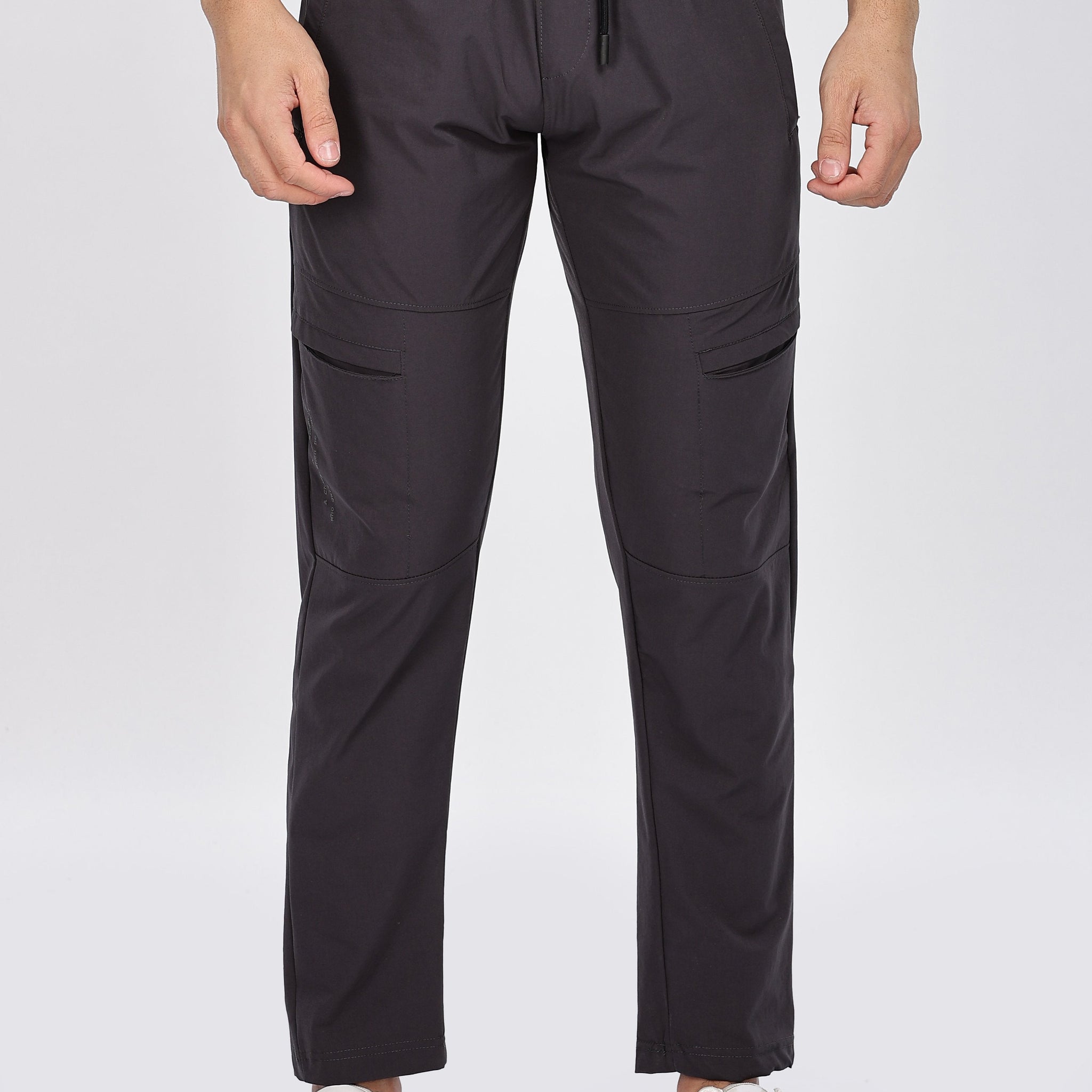 Dark Grey Cargo Trackpant