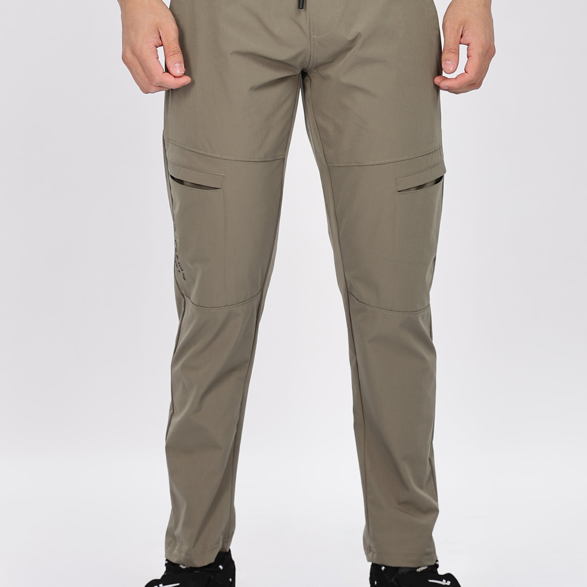 Sand dune Slim Fit Trackpant with Drawstring and Pockets