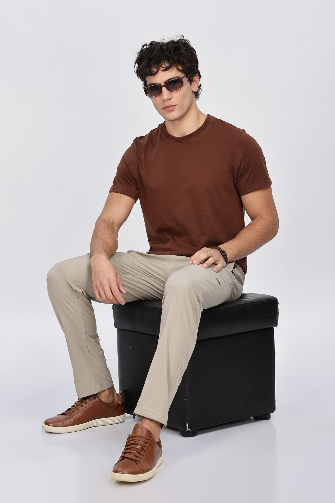 Beige Casual Trackpant for Everyday Comfort