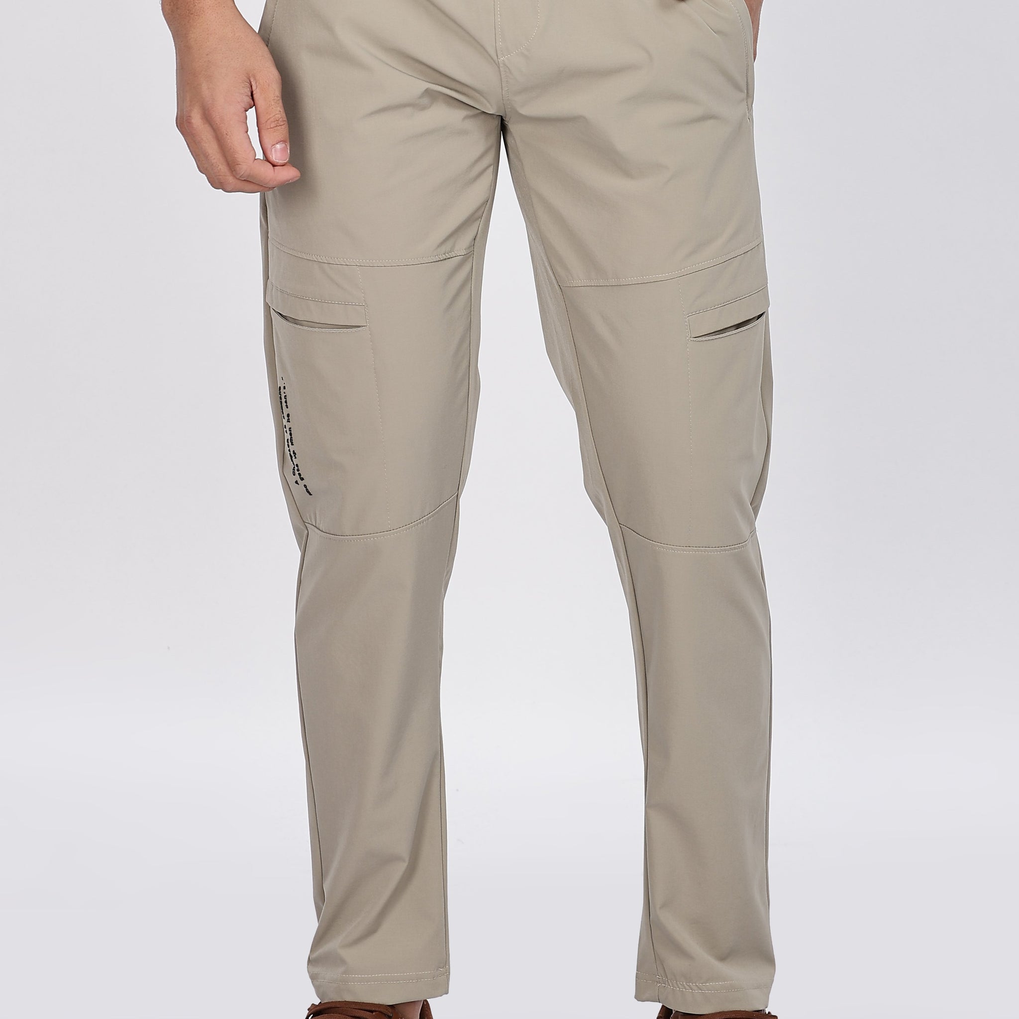 Beige Casual Trackpant for Everyday Comfort