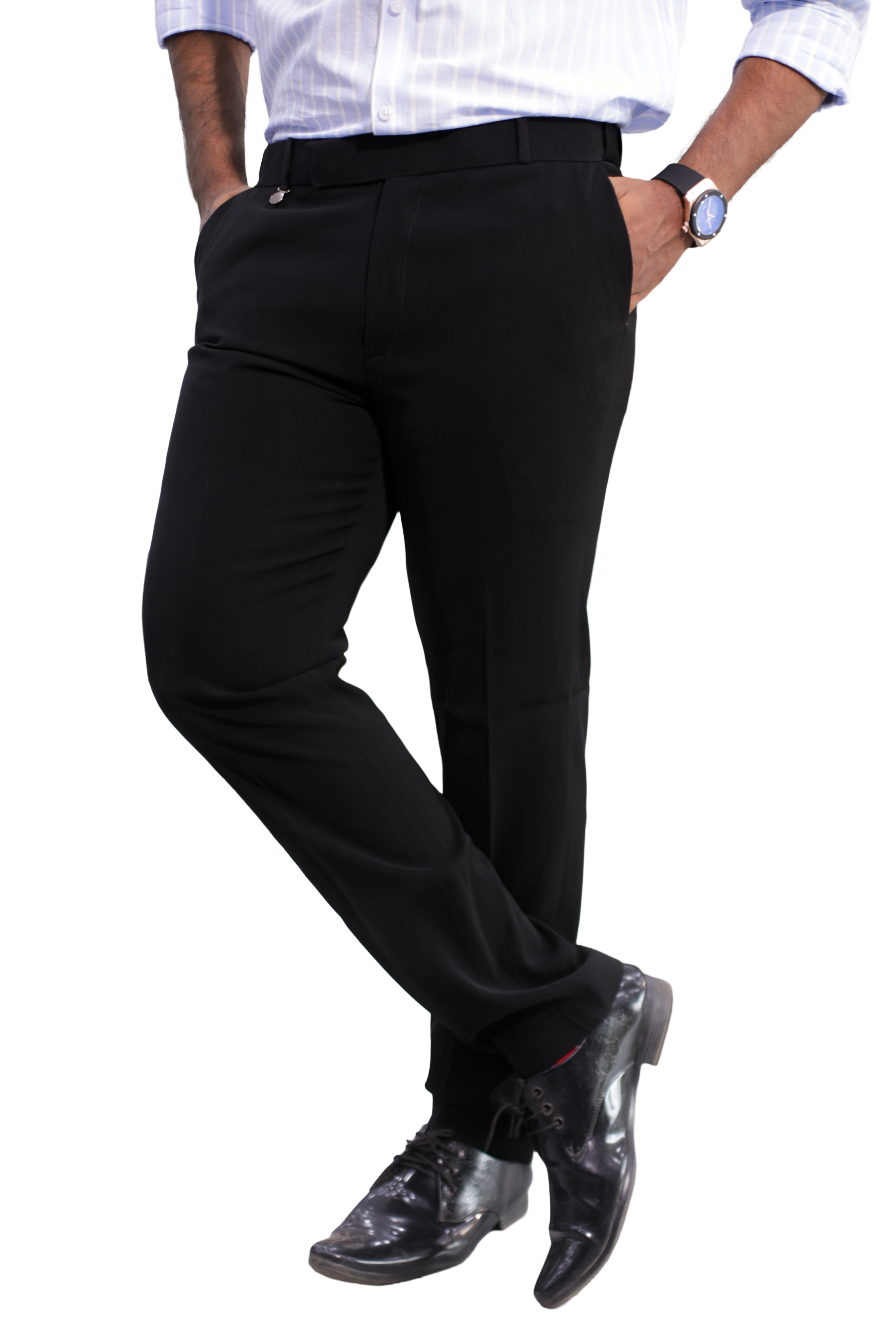 The Kuro Japanese Polo-Fit Trouser – Z-Black