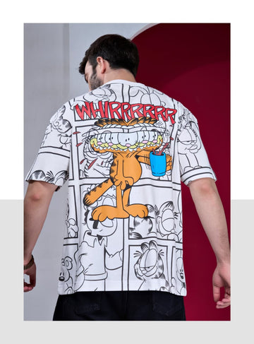 Garfield Comic Oversized T-Shirt(Article B2457)